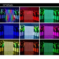 8*8 RGB LED Flexible PCB Borad Assembly Fabricant 8x32 Adressable WS2812B P10 16*16 LED Matrix Panel
