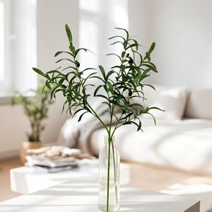 Arbre d'<span class=keywords><strong>olivier</strong></span> artificiel à 6 branches, résistant aux UV et aux intempéries, pour décoration intérieure et extérieure, arrangement floral, vente en gros - Product Image 1