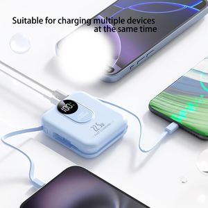 พาวเวอร์แบงค์ Super Slim Mini 10000mAh พร้อมระบบชาร์จเร็ว 20W Output PD22.5W Type-C แบตเตอรี่ LI-Polymer - Product Image 3
