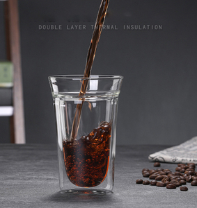 Tazas de Vidrio de Doble Pared de Borosilicato Resistentes al Calor y Aisladas, en Varios Tamaños, para Café Latte, Americano y Helado - Product Image 3