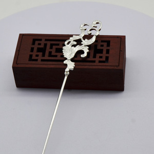 Pasadores de Pelo Estilo Antiguo, Chapados en Oro y Plata, de Cobre, Accesorios Hanfu para Uso Diario - Product Image 3