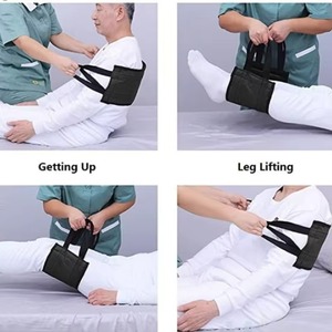 Gait Belt Transfer Belt with Handles Medical Nursing Safety Patient Assist Elderly PT Gate Strap Grabbing Teeth - Product Image 3
