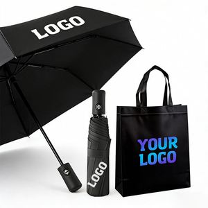 On Demand Promotional Full Print Personal Custom Compact Portable Rain Windproof <b>Umbrella</b> With Logo - Product Image 1