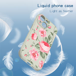 Stock lindo estampado de flores funda de teléfono de silicona a prueba de golpes funda de teléfono celular de silicona suave para <span class=keywords><strong>iPhone</strong></span> 15 Pro Max 14 13 12 11 SE3 - Product Image 6
