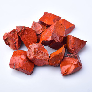 Penyebar aromaterapi batu kristal Jasper merah alami partikel besar untuk ikan untuk tangki bijih pertambangan dalam pot - Product Image 1