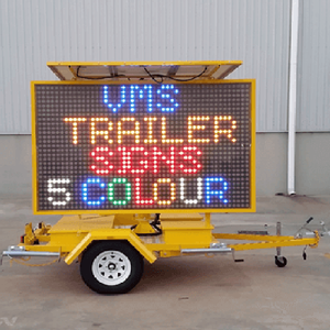 Panneaux d'affichage à messages variables, panneau d'affichage LED pour le trafic, panneau de contrôle LED, panneau de signalisation LED, panneau LED portable sur remorque - Product Image 4