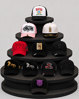Envío Rápido, Venta al Por Mayor, Bajo MOQ, Gorra Deportiva Personalizada con Bordado, Etiqueta Metálica, Visera Curva, para Deportes al Aire Libre y Ropa Urbana