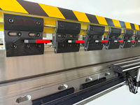 SANXIN PSB CNC Prensa Plegadora Electrohidráulica con Servomotor, Medidor Trasero, Almacenamiento Automático de Programas de Plegado, Herramienta para Procesamiento de Chapa Metálica