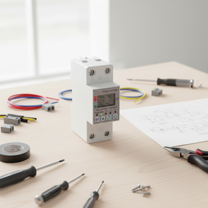 Compteur d'énergie intelligent GXPR 63A 300V compatible Wi-Fi, système de maison intelligente Contivity, NFC <span class=keywords><strong>Ewelink</strong></span> OEM IP12, portée de 100 à 300 m - Product Image 1