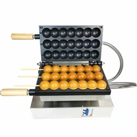 Gaufrier électrique, plaque antiadhésive, presto, takoyaki, gaufrier, gaufrier, boule, glace, sucre, gourde, torréfacteur