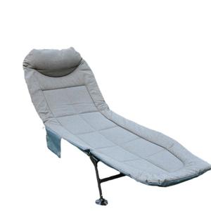 เตียงพับโลหะแบบสามตอนทันสมัย สำหรับพักกลางวันในออฟฟิศ ใช้ในบ้านและนอกบ้าน - เตียงพักผ่อนพกพาสำหรับผู้ใหญ่ - Product Image 5