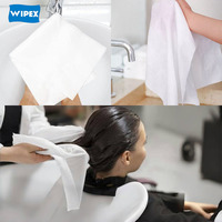 Rouleaux de serviettes en tissu non tissé jetables WIPEX pour séchage des cheveux, pour salons de coiffure, manucure et pédicure