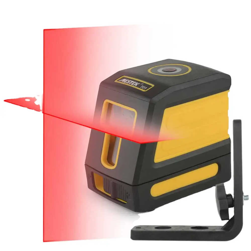 Laser Level Rot Vertikal Horizontal Cross Line Selbst ausrichten der Laser Level Tragbare Messwerk zeuge Laser Leveler Meter