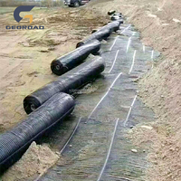 Геосетка GeoRoad для удержания грунта, одноосная, из полипропилена, с гарантией 5 лет, для защиты склонов и подпорных стен (для дорог/железнодорожных линий/аэродромов)