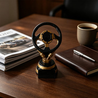 Trophée de course automobile en résine, gravé sur mesure, récompense de championnat, souvenir, prix de compétition, cadeau
