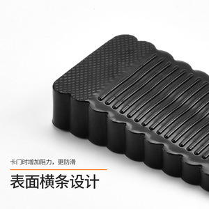 Silicone Door Stopper Floor Mount <b>Rubber</b> Anti-slip Windproof Door Block Minimalist Design - Product Image 1