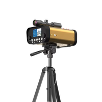 Détecteur de mouvement laser haute précision YZ-120 PRO 100m avec précision de 1mm, moniteur structurel de sécurité pour pompiers OEM