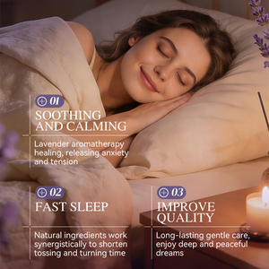 OEM ODM Marque privée KORMESIC 30ml Mélange d'herbes naturelles Relaxation Soulagement du stress 99% Huile essentielle de lavande pour un sommeil profond - Product Image 3