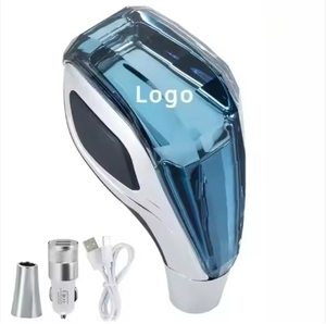 Pôle de changement de poignée de lumière LED colorée de contact de cristal de voiture de haute qualité pour Toyota Mazda Lexus Mitsubishi Mercedes benz Crown - Product Image 1