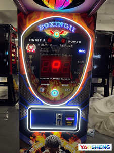 Machine <span class=keywords><strong>de</strong></span> <span class=keywords><strong>boxe</strong></span> multifonctionnelle pour la maison, affichage numérique <span class=keywords><strong>de</strong></span> la force, coussin <span class=keywords><strong>de</strong></span> frappe pour l'entraînement quotidien - Product Image 5