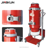 Machine à poncer les sols en époxy à double tête manuelle JINGKUN 650 mm, 7,5 kW, polisseuse à béton haute efficacité, 300-1500 tr/min, directement de l'usine