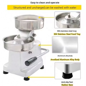 Máquina Manual Comercial para Prensar <span class=keywords><strong>Hamburguesas</strong></span> <span class=keywords><strong>de</strong></span> 150 mm, para Hacer <span class=keywords><strong>Hamburguesas</strong></span> <span class=keywords><strong>de</strong></span> Carne <span class=keywords><strong>de</strong></span> Res y Pollo - Product Image 5