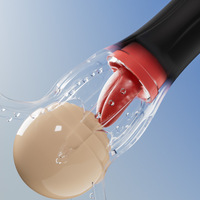 Fabrik-Großhandel Slip Trainer Männlicher Masturbator Verzögerungsmassagegerät Vibrierender Aircraft Cup Penis-Trainer Oral-Sex-Training