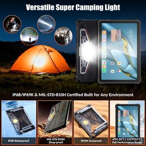 Tablet Resistente 5G con <span class=keywords><strong>Android</strong></span> 15, Pantalla 2K de 11 Pulgadas, Tablet Impermeable <span class=keywords><strong>para</strong></span> Exteriores, Gemini AI/IP68/5G LTE/WiFi/Face ID/OTG/GPS/Linterna <span class=keywords><strong>para</strong></span> Camping - Product Image 4