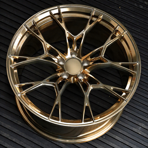 Jantes forgées 5X112 5X120 concaves en alliage pour voitures de course, pour BMW M3 M4 M5 <span class=keywords><strong>Mercedes</strong></span> AMG Audi <span class=keywords><strong>RS</strong></span>, 18 19 20 21 pouces, jantes chromées - Product Image 4