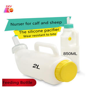 Biberons en plastique pour ml, alimentation pour mollets, lait avec mamelon à dentition/mangeoire pour bébé mouton - Product Image 4