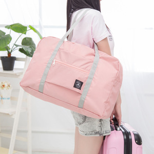 Bolsa de viaje ligera, plegable, de gran capacidad, portátil, para viaje, unisex, con asa suave - Product Image 2