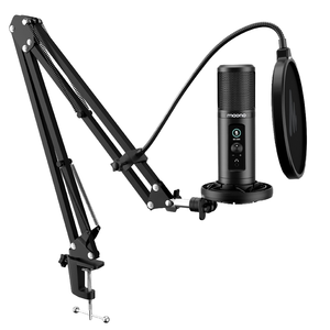 Micrófono de Diadema con Cable Omnidireccional de Metal Demao, Gran Venta, para Juegos de <span class=keywords><strong>PC</strong></span>, con Cancelación de Ruido y <span class=keywords><strong>Precio</strong></span> Bajo - Product Image 4