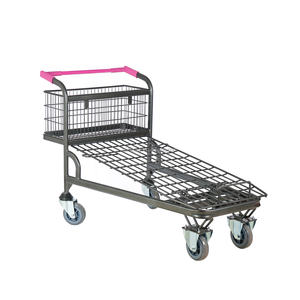 Складная четырехколесная стальная Тележка для покупок, 500 кг - Product Image 1