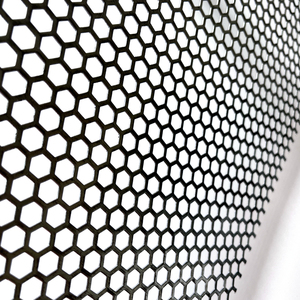 Hình lục giác lỗ đục lỗ kim loại lưới kim loại đục lỗ màn hình Cửa lưới - Product Image 3