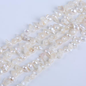 Perlas Sueltas de Agua Dulce Naturales de 5-7 mm, Forma Irregular Barroca, con Orificio, Venta al Por Mayor del Fabricante - Product Image 2