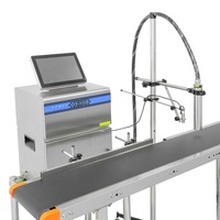 CIJ C240PLUS Imprimante à jet d'encre industrielle portative pour encre à séchage rapide Garantie 1 an 600dpi XP600 pour étiquette carte codage Flex Egg