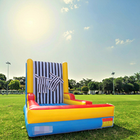 Jeux commerciaux amusants : Mur de saut gonflable, Mur adhésif gonflable, Combinaisons adhésives