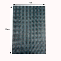 Feuille de fibre de carbone véritable en arylate, ALC durci directement, utilisée pour la fabrication de raquettes de tennis de table