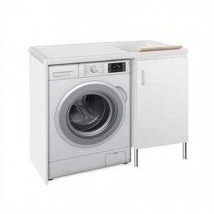 Mueble para Lavadora con Fregadero 60 x 109 x 90 cm, Tina a la Derecha - Product Image 3