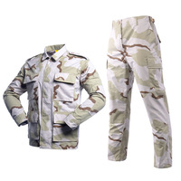 Tigre rayure Polyester coton noir vert désert motif Bdu ensembles costumes vêtements Kit complet Camouflage tactique Combat uniformes