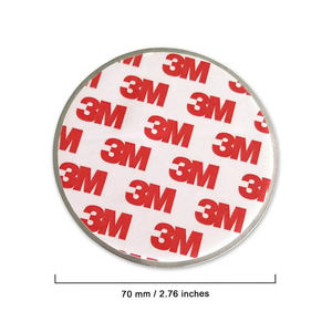Çapı 70mm veya çapı 39mm Alarm montaj kitleri duman dedektörü mıknatıs ile Sticker - Product Image 6