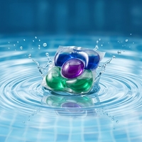 Capsules de lessive écologiques jetables de haute qualité pour le lavage quotidien des vêtements, nettoyage facile, toutes les taches, protection des vêtements