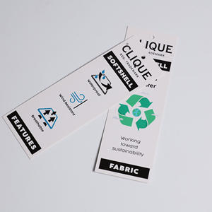 Étiquette en papier pour vêtements écologiques - Product Image 2