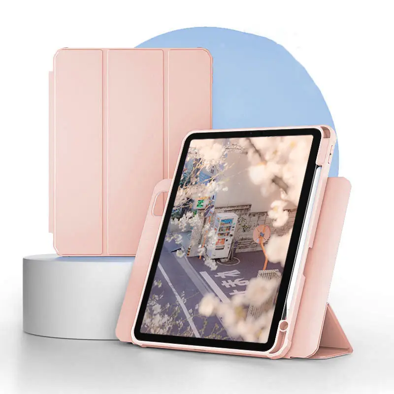 New Design High Protective Clear Detachable Back Covers For IPad 7th 8th 9th 10.2 Tablet Cover For IPad 10.2 Auto Wake Sleep