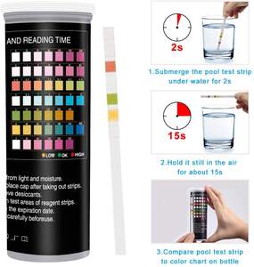 Bande d'évier de la qualité de l'eau, 5 pièces, <span class=keywords><strong>test</strong></span> de l'eau, pour la piscine et le spa - Product Image 5