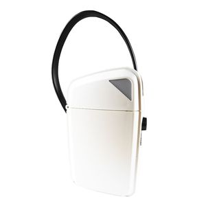 Portable Key-Locked Steel ABS Heavy Duty <b>Travel</b> Safety Carton with Zinc Alloy Surf Key <b>Lock</b> ABA Black/White Indoor & Outdoor Use - Product Image 2