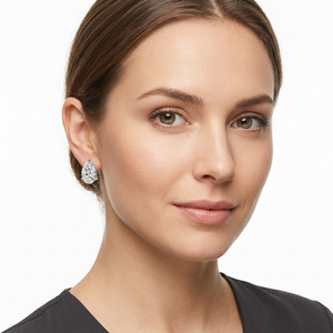 Boucles d'oreilles classiques en moissanite 6 carats en or massif 14k et 18k pour femmes, hommes, unisexe, cadeau de fiançailles, de mariage ou de fête - Product Image 1