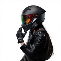 Casque de moto modulaire RNG avec certification 3C/DOT/FMVSS 218 Tailles L/XL/XXL