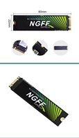 M.2 Solid State Drive (SSD) dengan Antarmuka M.2 NGFF 128GB 256GB 512GB 1TB untuk Laptop/Desktop
