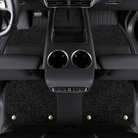 Tapis de sol de voiture sur mesure pour Volvo XC60 XC90 S60 S90 XC40 S40 C40 C20 C30, matériau ECO, cuir de luxe, ensemble complet